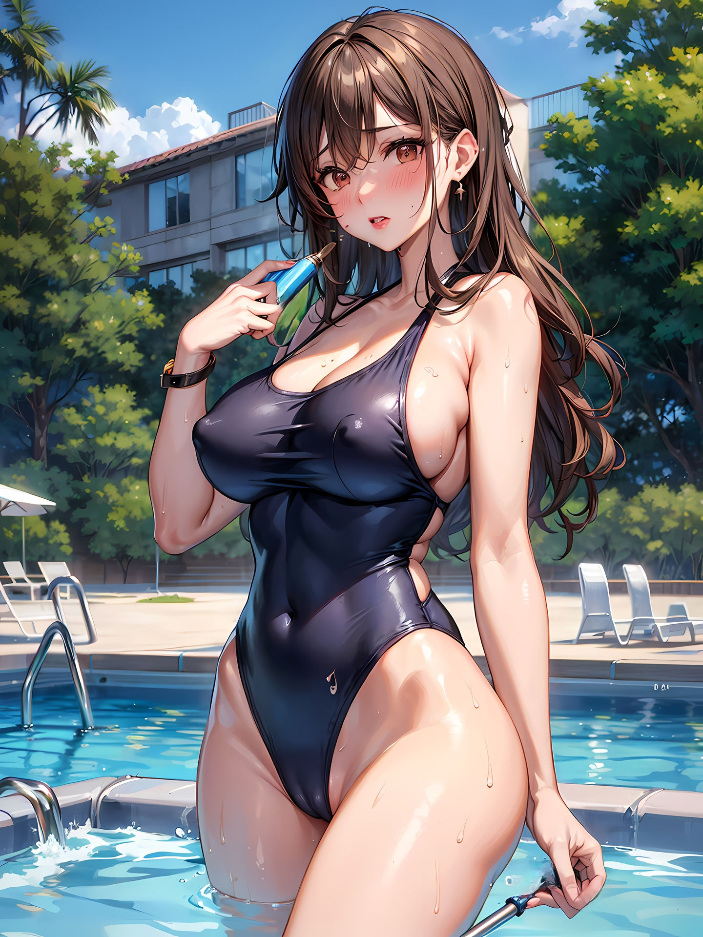 サンプル画像4:隣人（無職童貞ニート）に不倫現場を見られてしまった人妻のCG集(妄想サチュレーション) [d_353809]