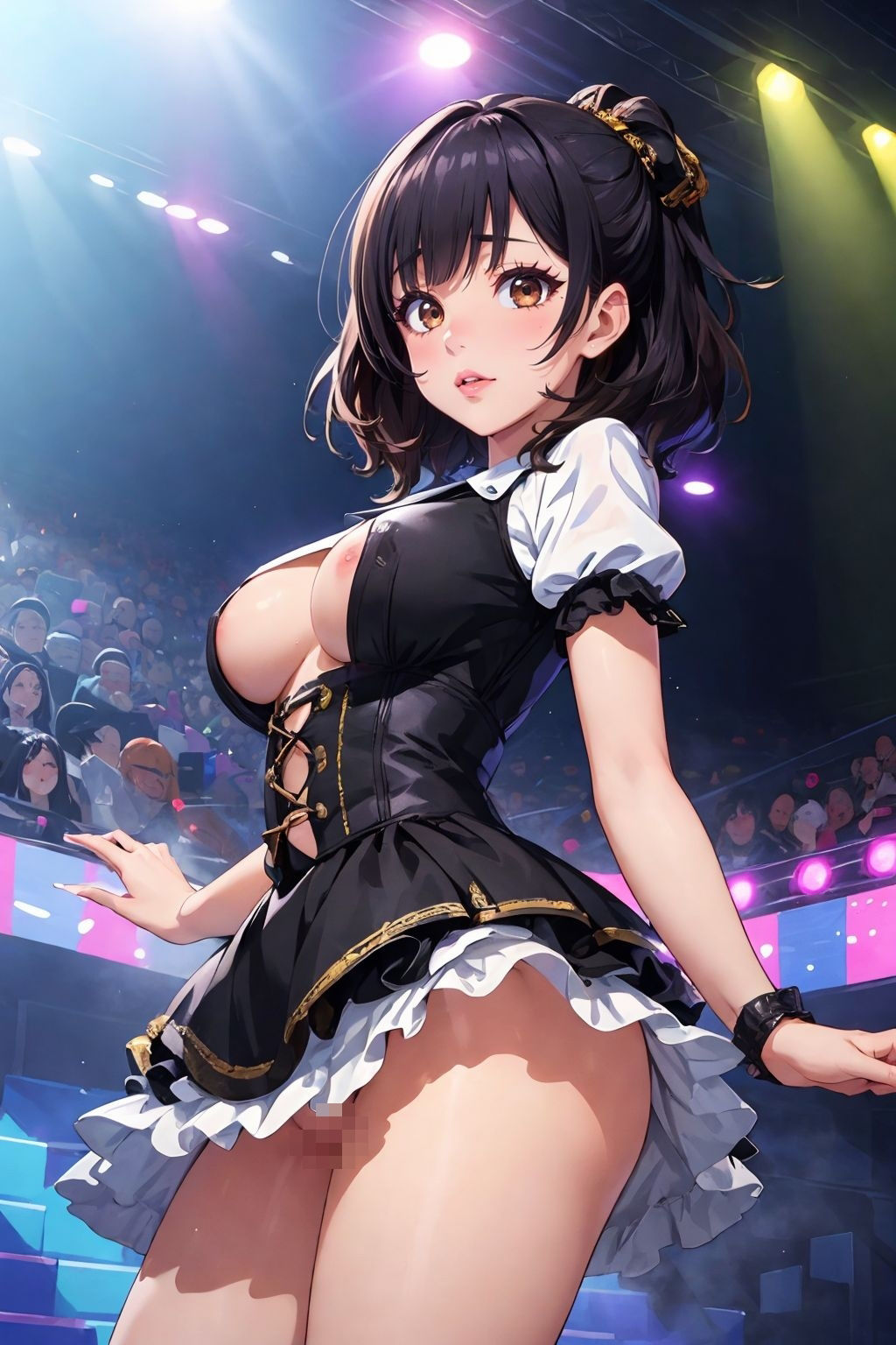 サンプル画像1:マ◯コ巡礼 〜人気アイドルのアナ巡り〜(かー3) [d_353850]