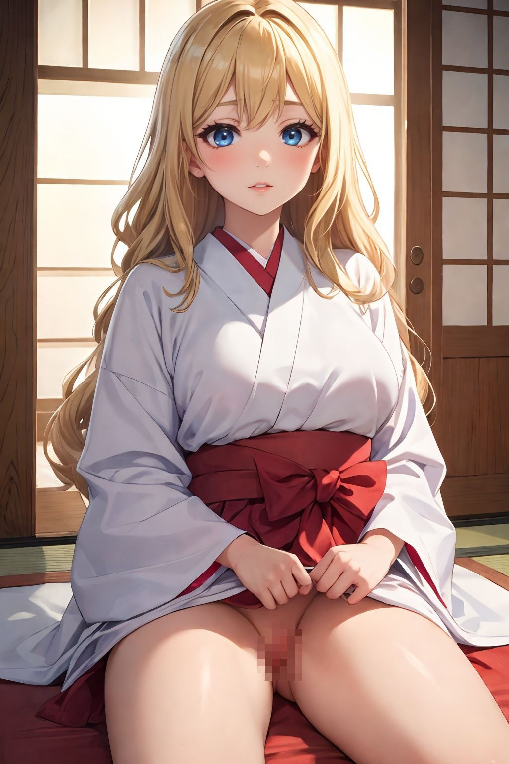 サンプル画像3:禁断撮影会 〜巫女編〜(ばー3) [d_353871]