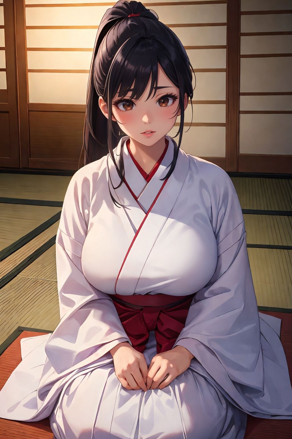 サンプル画像1:あなた限定お巫女サン(ばー3) [d_353876]