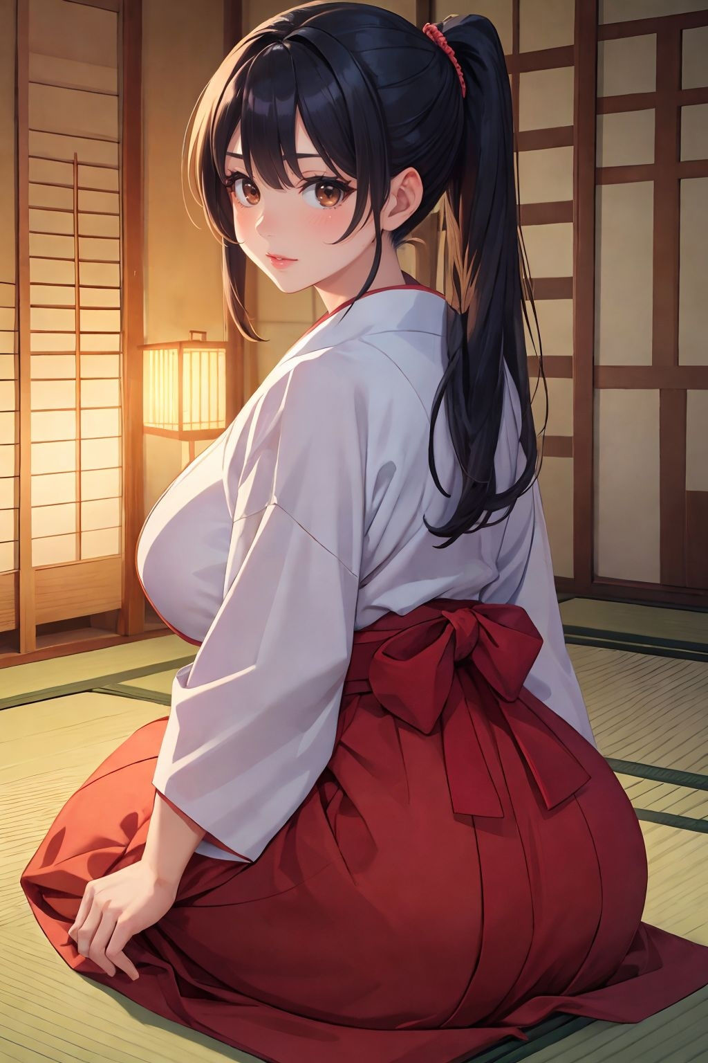 サンプル画像2:あなた限定お巫女サン(ばー3) [d_353876]