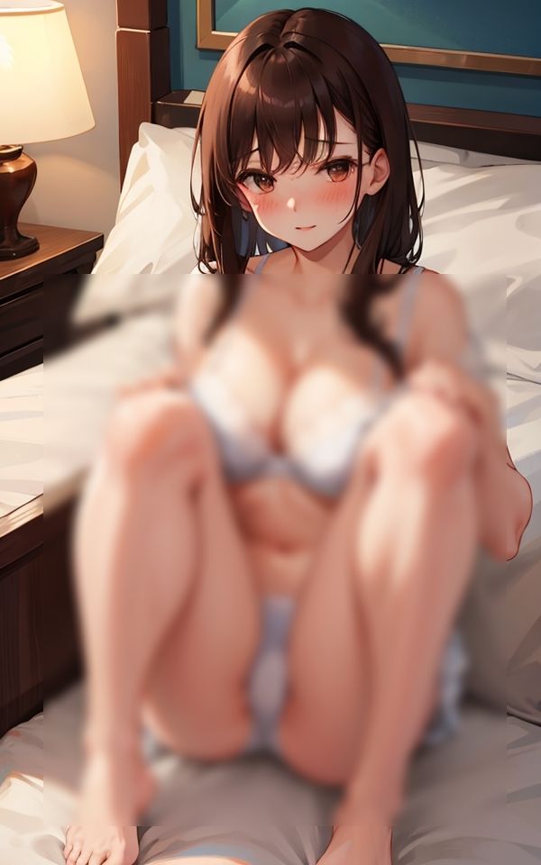 サンプル画像2:いっぱい良いことしよ 〜二人きりだね〜(AI美女工房) [d_353890]