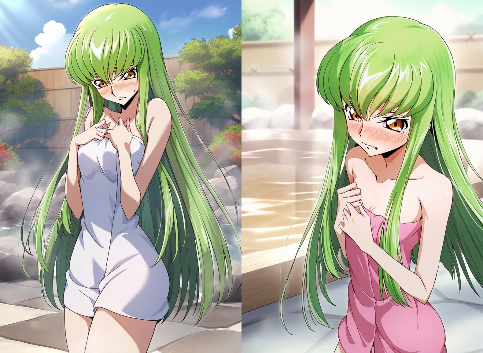 サンプル画像3:【コード●アス】C.●.＆つるぺたC.●.のエロ画集(猫やなぎ) [d_353933]