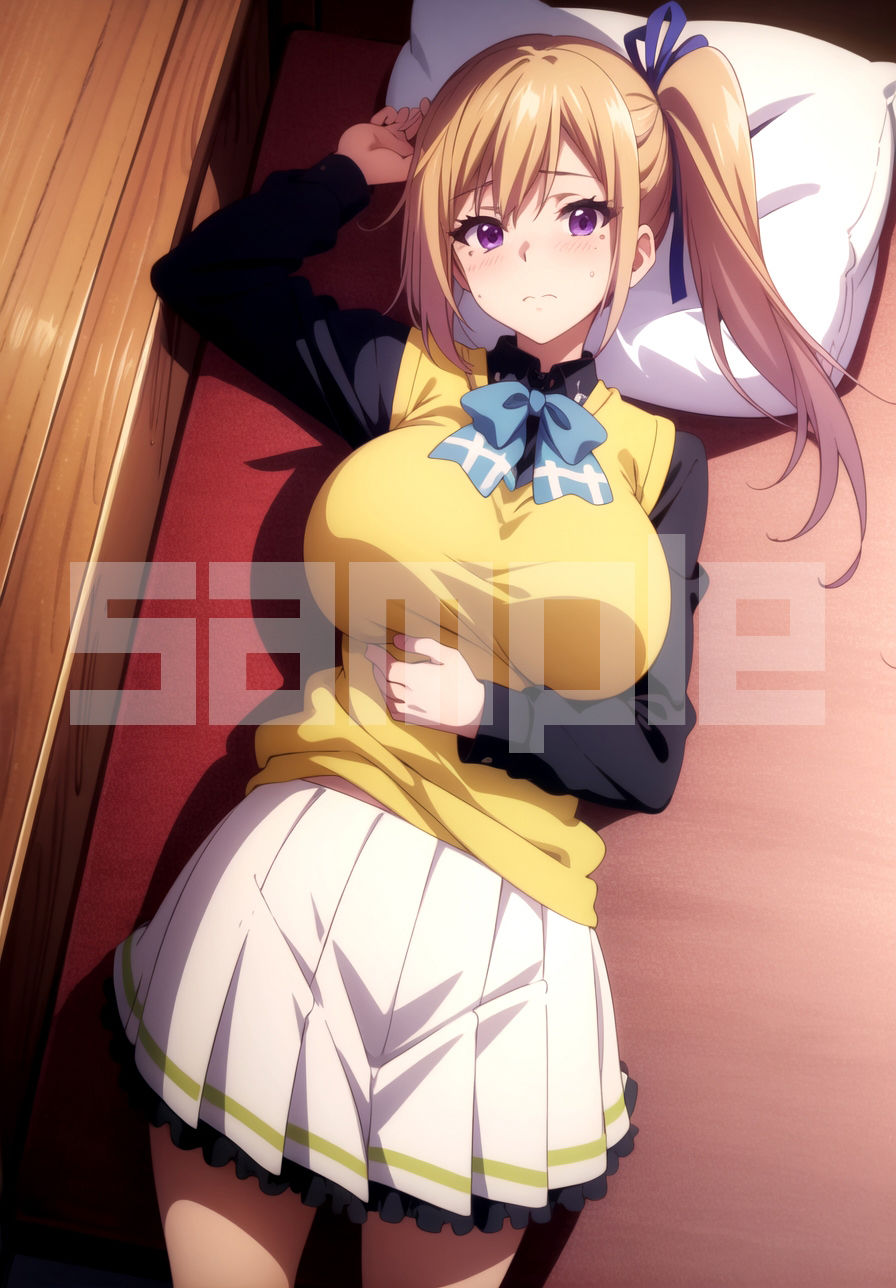 サンプル画像3:舞の夜伽 制服編(排便量管理人) [d_353985]