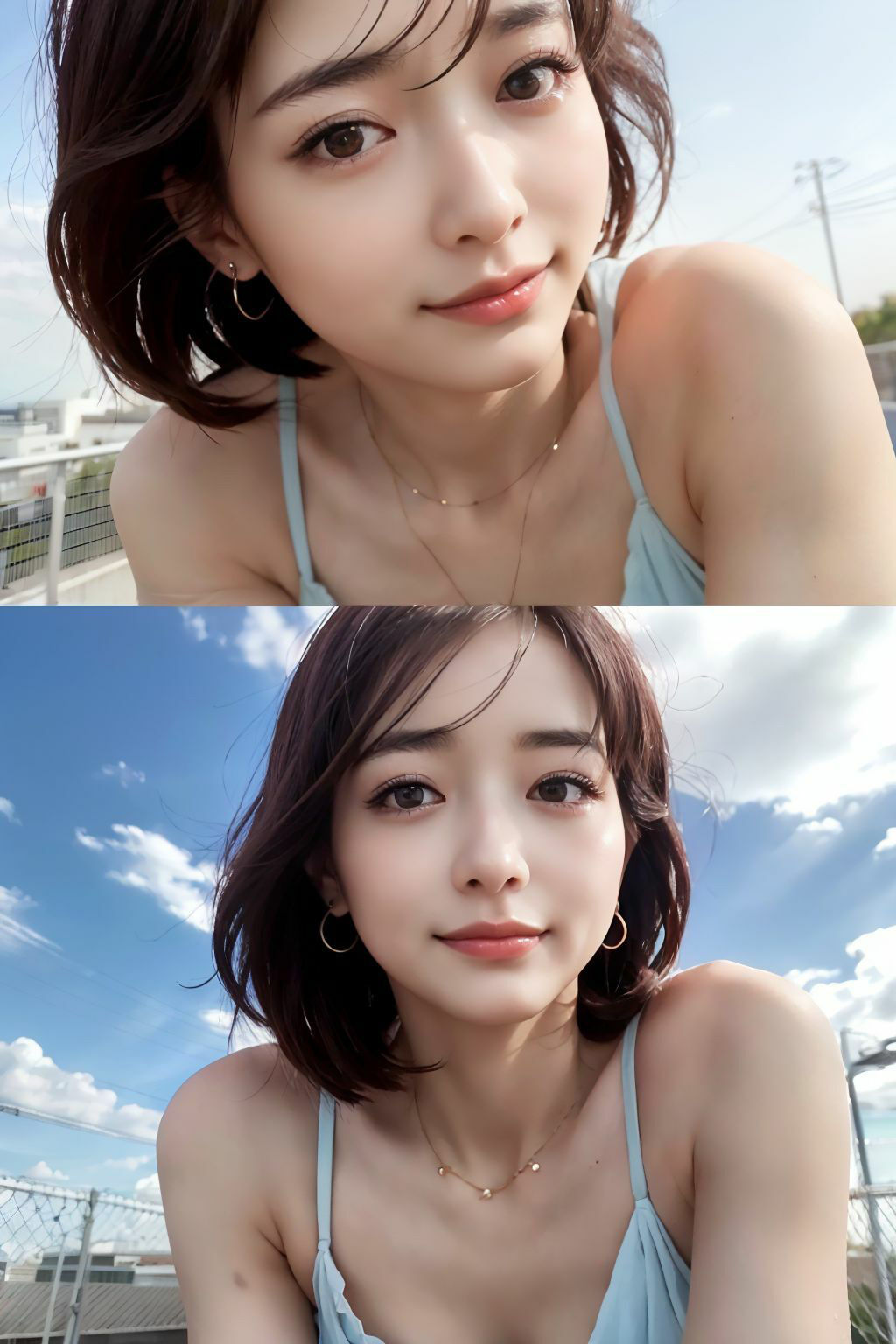 サンプル画像6:【ハーフ】利奈リリィー:AI生成美女カタログ26(ゆるふわAI) [d_354039]