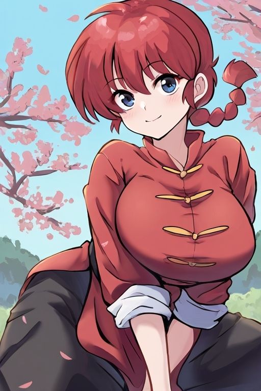 サンプル画像2:らんま放浪記 胸でしたら出前頼み放題だって！？(催●スマホの淫魔) [d_354233]