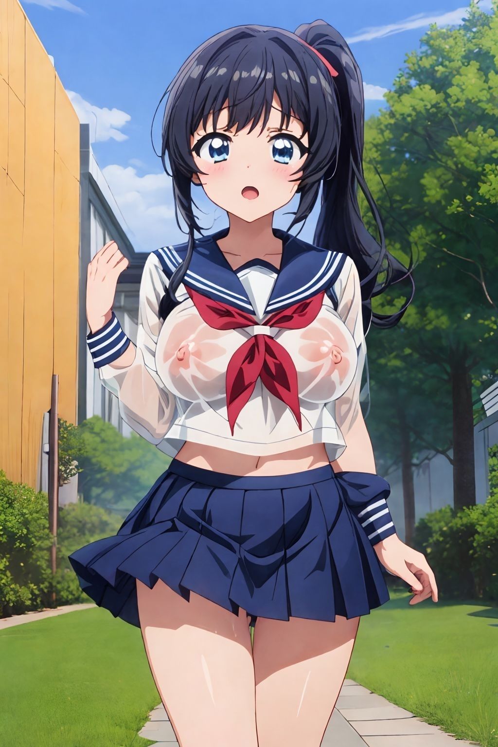 サンプル画像1:学園露出狂(チルフォー) [d_354258]