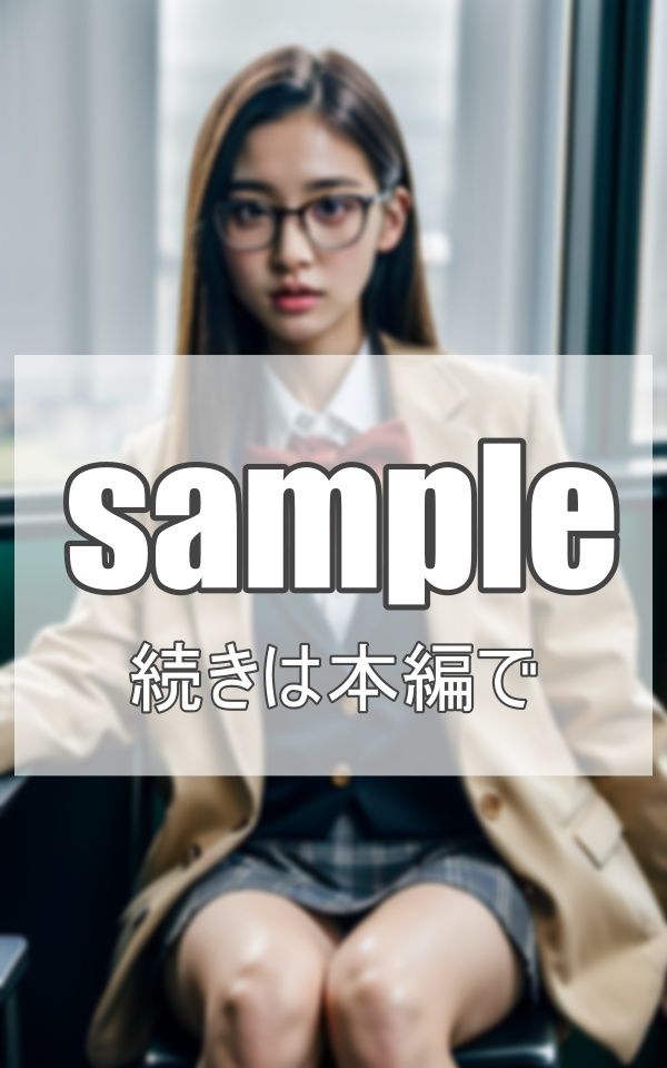 サンプル画像5:メガネ制服美少女の 放課後の誘惑(愛撫センサー) [d_354354]