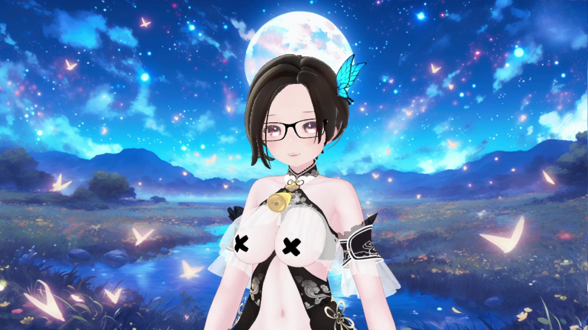 サンプル画像4:恋猫xシンクロとおもちゃを使ったオンラインセックス配信です。(夜月あげはの部屋) [d_354366]