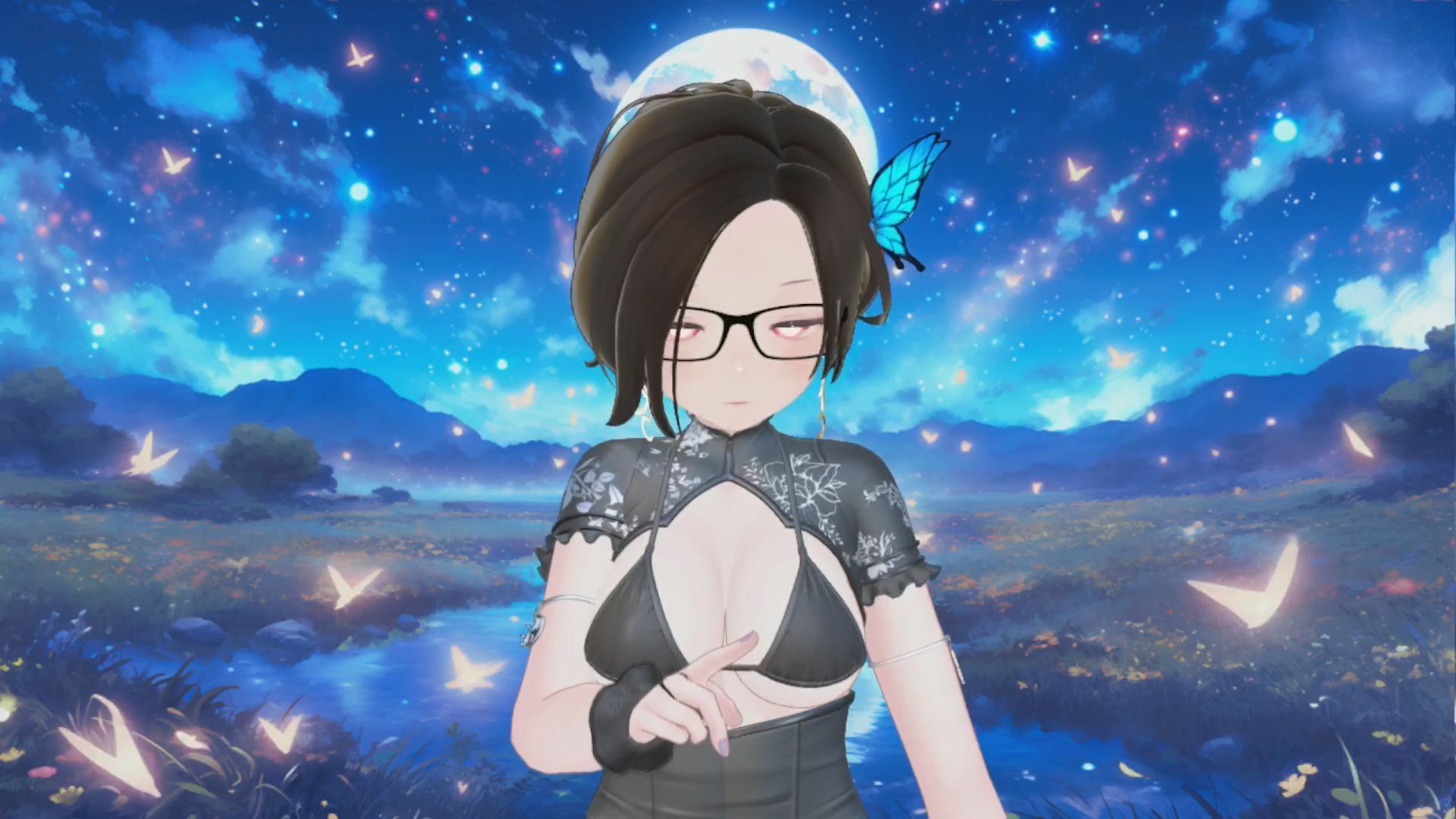 サンプル画像2:初めてのおもちゃで充電が切れるまでの耐久オナニー(夜月あげはの部屋) [d_354383]