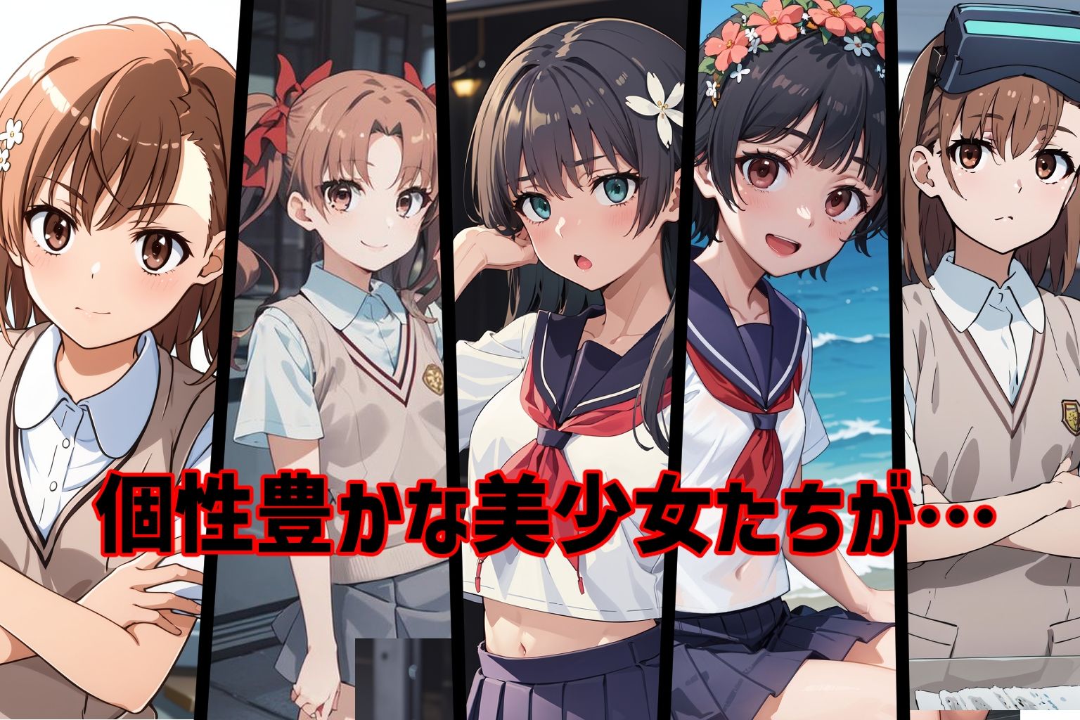 サンプル画像1:とある美少女たちの受精記録(ゆっちAIA) [d_354402]