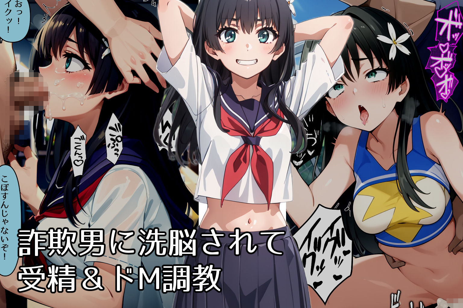 サンプル画像6:とある美少女たちの受精記録(ゆっちAIA) [d_354402]