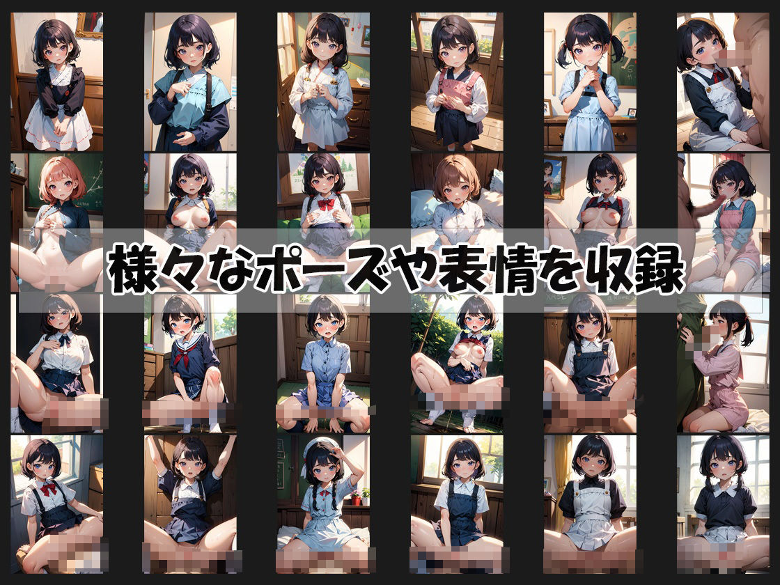 サンプル画像1:親友の妹に手を出しちゃいました｜ロリコン｜AI生成(みきりん) [d_354406]