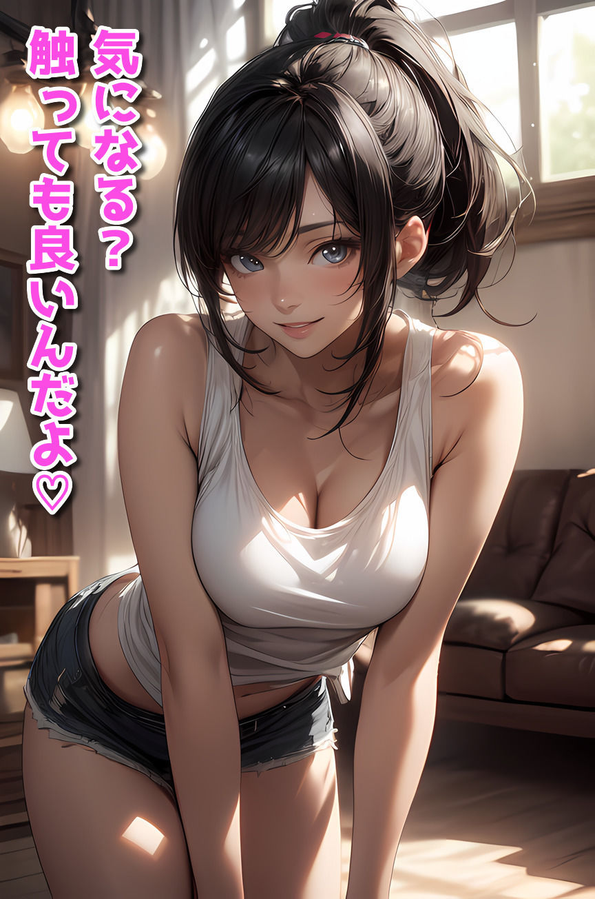 サンプル画像2:可愛い彼女とエッチな家デート(サヤクリエイト) [d_354573]