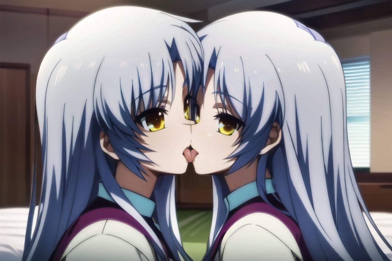 サンプル画像1:clone case 2: 立華か〇で – An〇elBe〇ts！(qp’s Clone Images) [d_354623]