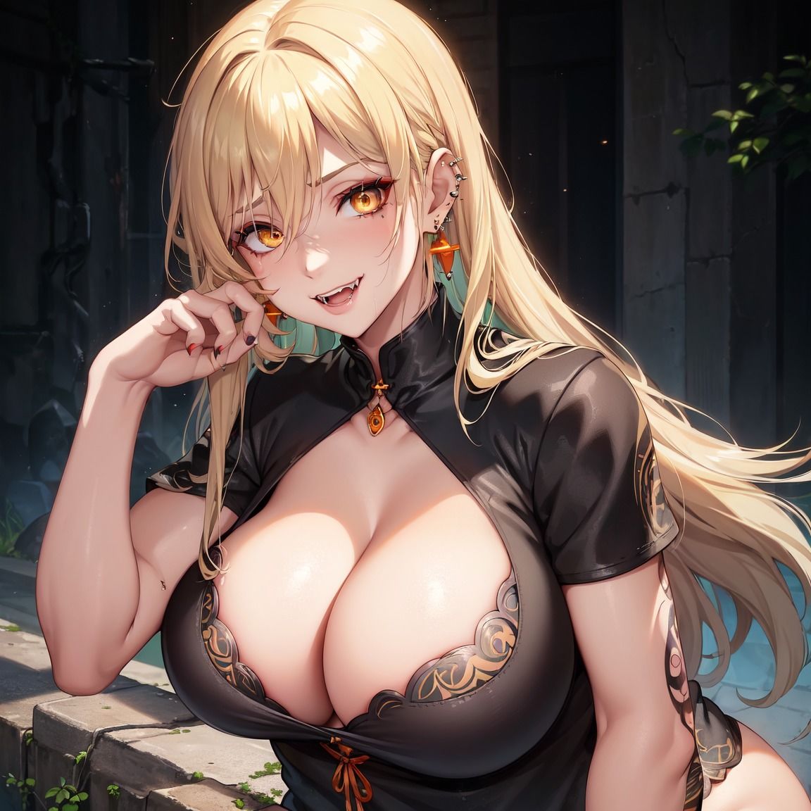 サンプル画像3:とにかく谷間が見たい！着衣巨乳CG集1(アンバー) [d_354627]