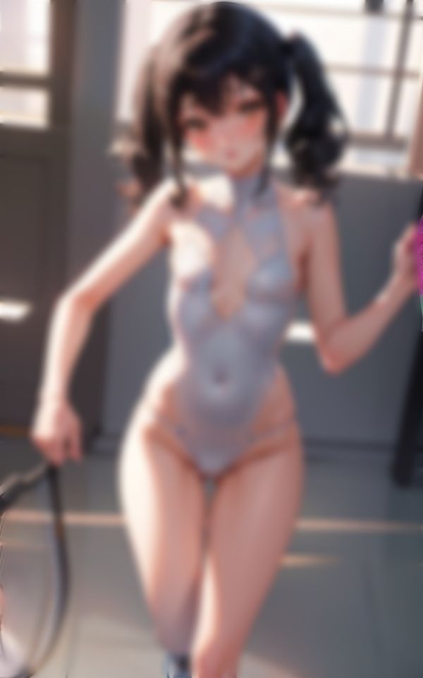 サンプル画像1:こんな格好でテニス…？遊ばれてそう…(panpanyamaDX) [d_354645]