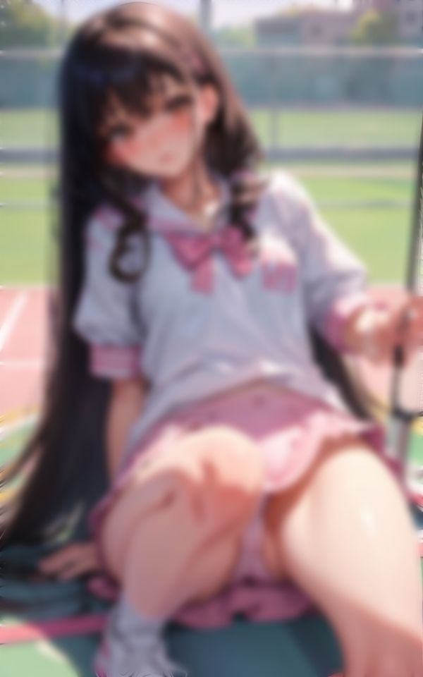 サンプル画像4:こんな格好でテニス…？遊ばれてそう…(panpanyamaDX) [d_354645]