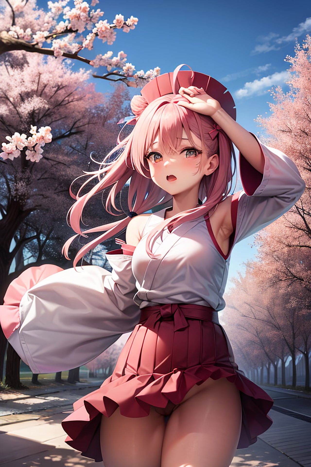 サンプル画像4:【ROCG024】ピンク髪美少女ぷりぷり美少女騎乗位セックス桜美少女★約210枚★1280×1920(ローズ志向) [d_354709]