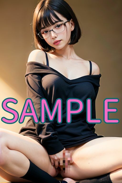 サンプル画像4:クラス委員長は本当は隠れビッチ！？(AI美女氏) [d_354745]