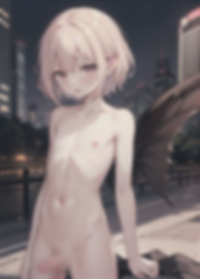 サンプル画像4:小悪魔ふたなり｜おちんぽ見せつけ！(銀のたまご) [d_354827]