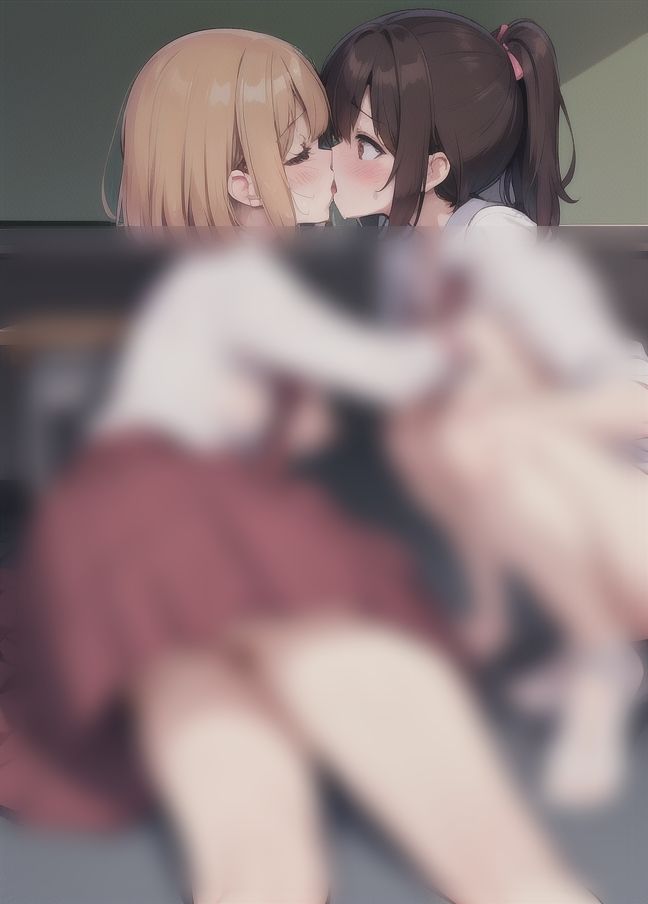 サンプル画像3:発展場れず｜学校でえっちにレズる(超絶可愛い女の子) [d_354830]