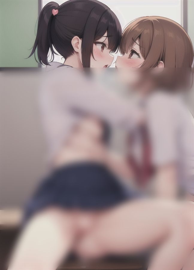 サンプル画像4:発展場れず｜学校でえっちにレズる(超絶可愛い女の子) [d_354830]