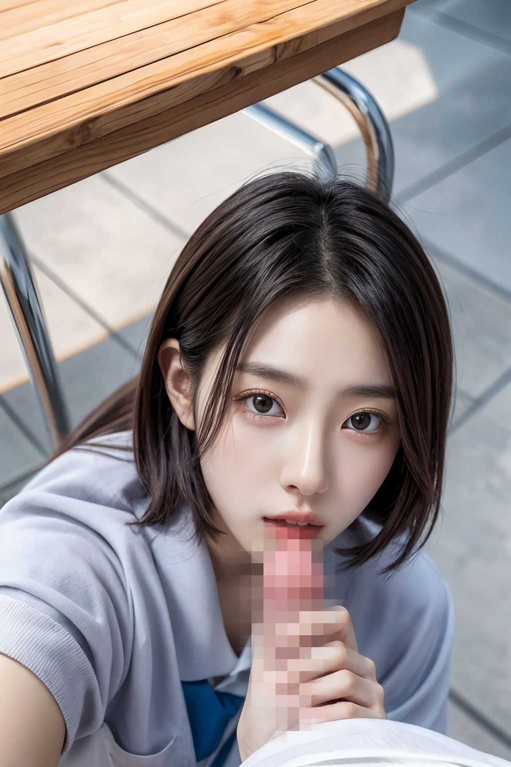 サンプル画像5:超絶かわいい女子校生とH(もんもんちゃん) [d_354839]