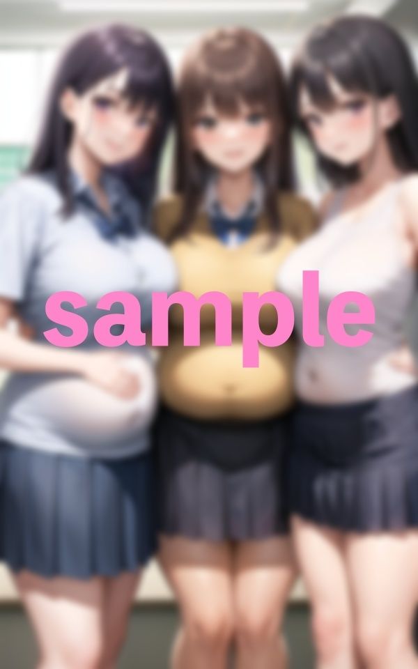 サンプル画像1:三つ子ちゃん孕ませ！速報:父親は同一人物？！(松竹梅15) [d_354859]