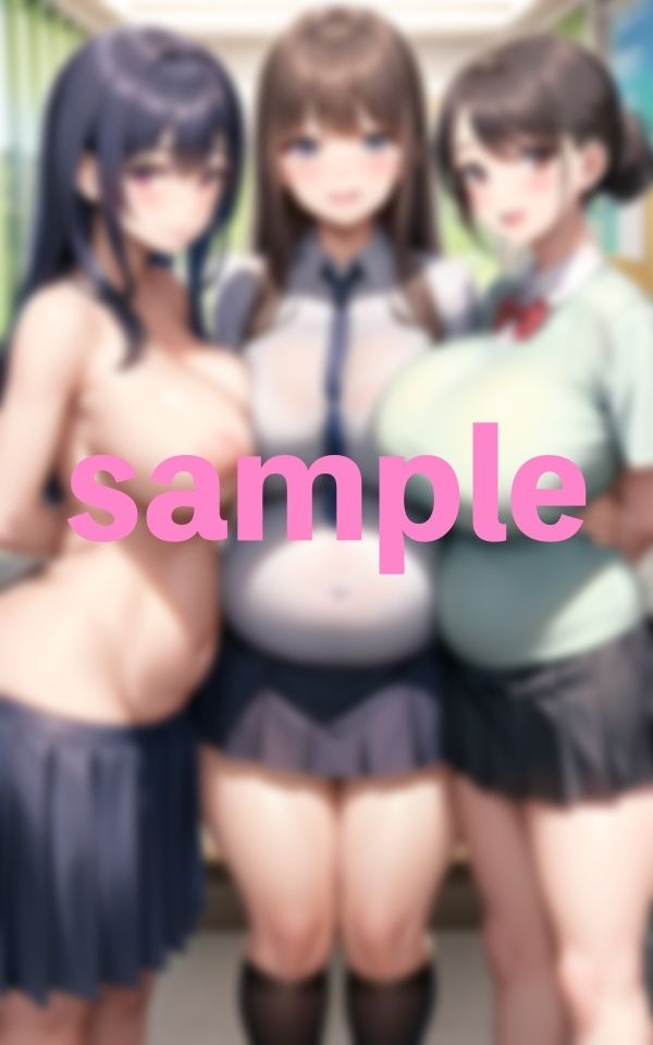 サンプル画像2:三つ子ちゃん孕ませ！速報:父親は同一人物？！(松竹梅15) [d_354859]