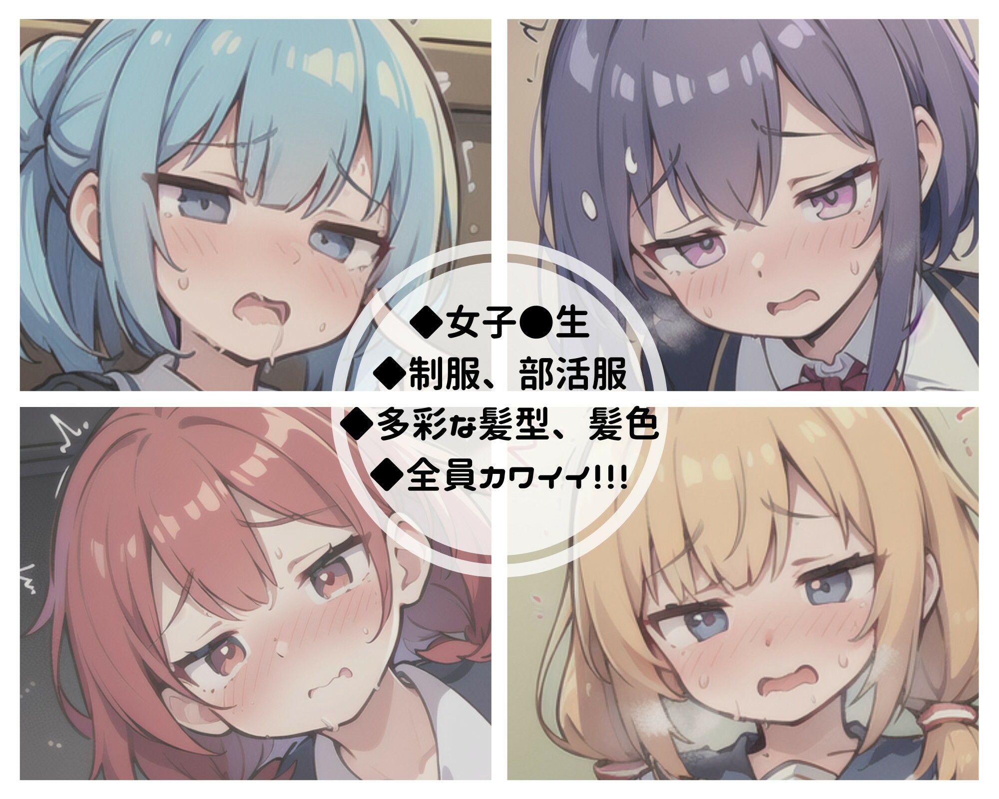 サンプル画像4:エロ顔JK？ジト目ちゃんオ〇ニー集(Aidoling) [d_354870]