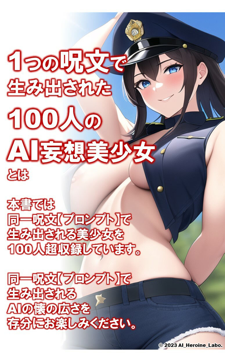 サンプル画像2:1つの呪文で生み出された100人のAI妄想美少女-24【ビキニポリス女子3 えちかわNo.1決定戦編】(AIヒロイン研究会) [d_354885]