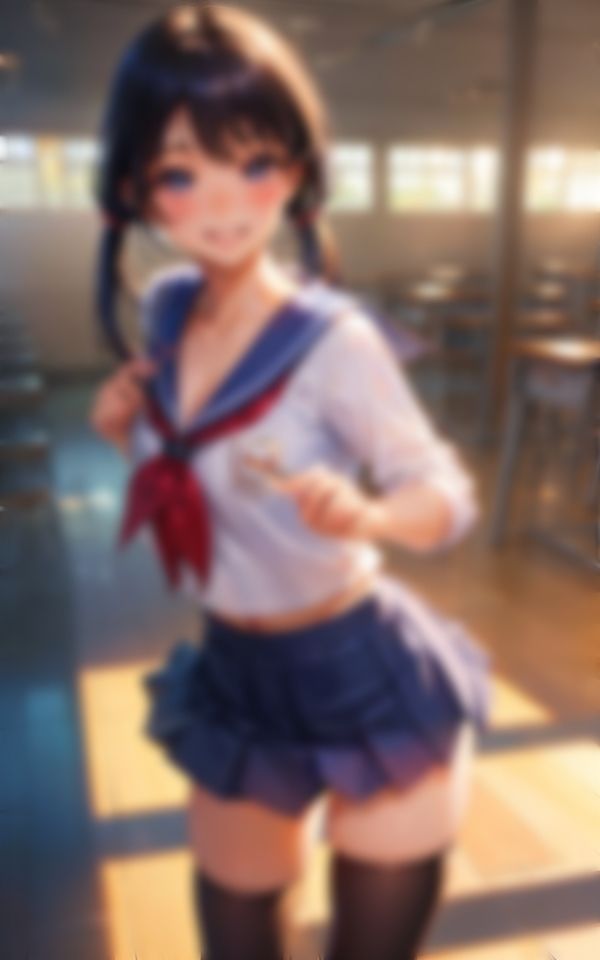 サンプル画像2:クラスで人気者の彼女が僕にだけ見せる笑顔VOL.2(panpanyamaDX) [d_354892]