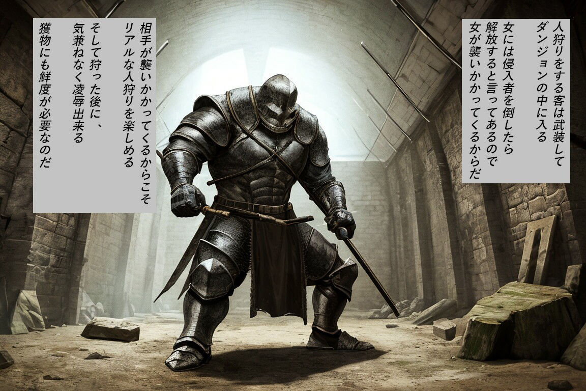 サンプル画像4:名倉礼屋 ニッチなどろどろ画像集 Vol.5 人狩風俗店(名倉礼屋) [d_354896]