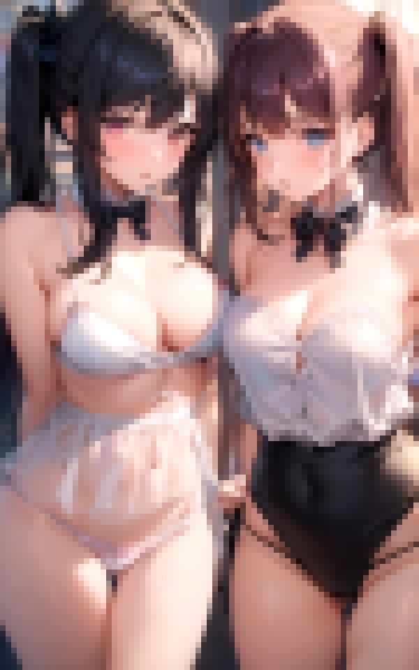 サンプル画像2:帰省した童貞の僕を痴女ってくる 小悪魔いとこ達に毎日セックスの相手をされる件(愛液の花園) [d_354911]