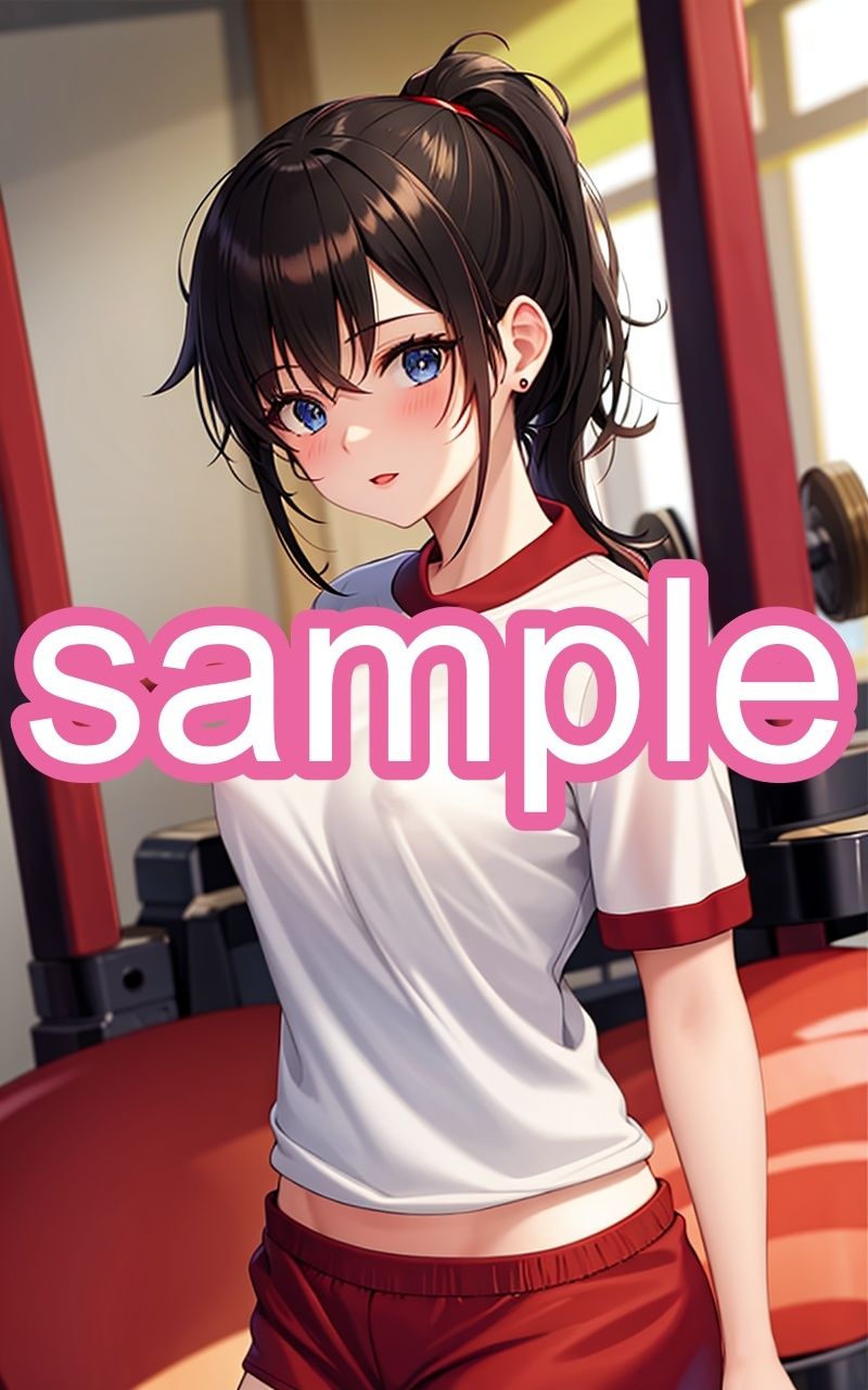 サンプル画像1:女子マネージャーのえちえちイラスト集(うにのてりやき) [d_354986]