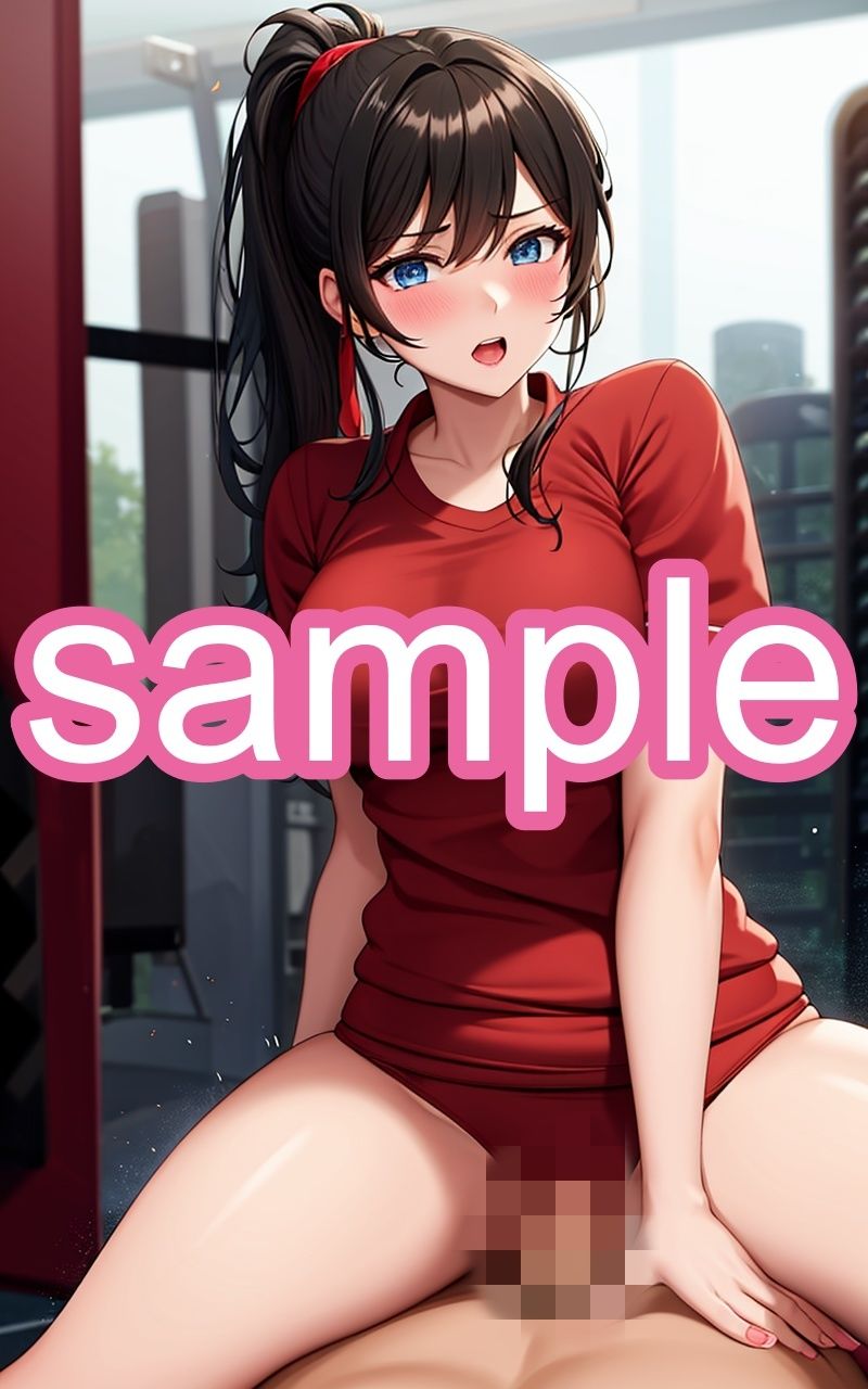 サンプル画像3:女子マネージャーのえちえちイラスト集(うにのてりやき) [d_354986]