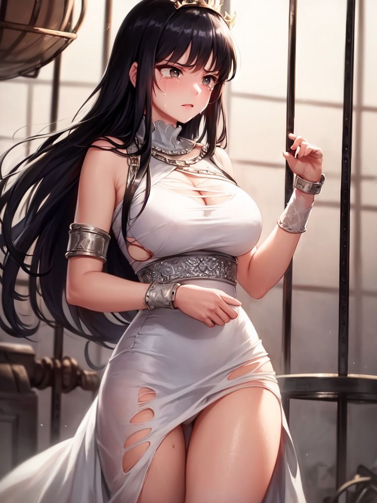 サンプル画像1:囚われ犯●れた姫(ぽりっしゅ本舗) [d_355061]