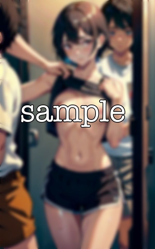 サンプル画像3:部室で乱交セックス〜まねが後輩に悪戯される〜部室のビッチな女特集(オタクな写真館) [d_355076]