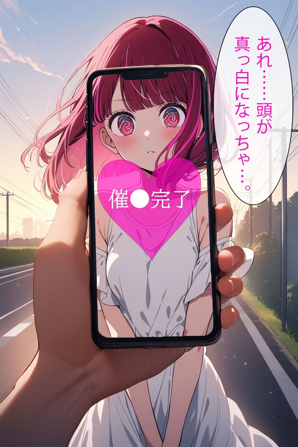 サンプル画像2:催●アプリで洗脳されてしまったアイドル【有馬●な編】(くじら屋1号店) [d_355078]