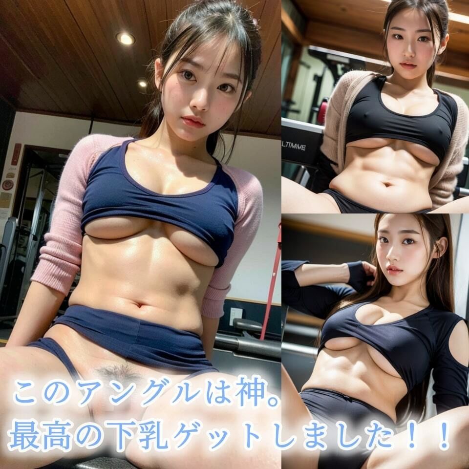 サンプル画像1:【素人美乳】ジムで見つけた可愛いこちゃん〜最高の下乳ありがとう〜【121p】(ぷよんぷよんスライム) [d_355090]
