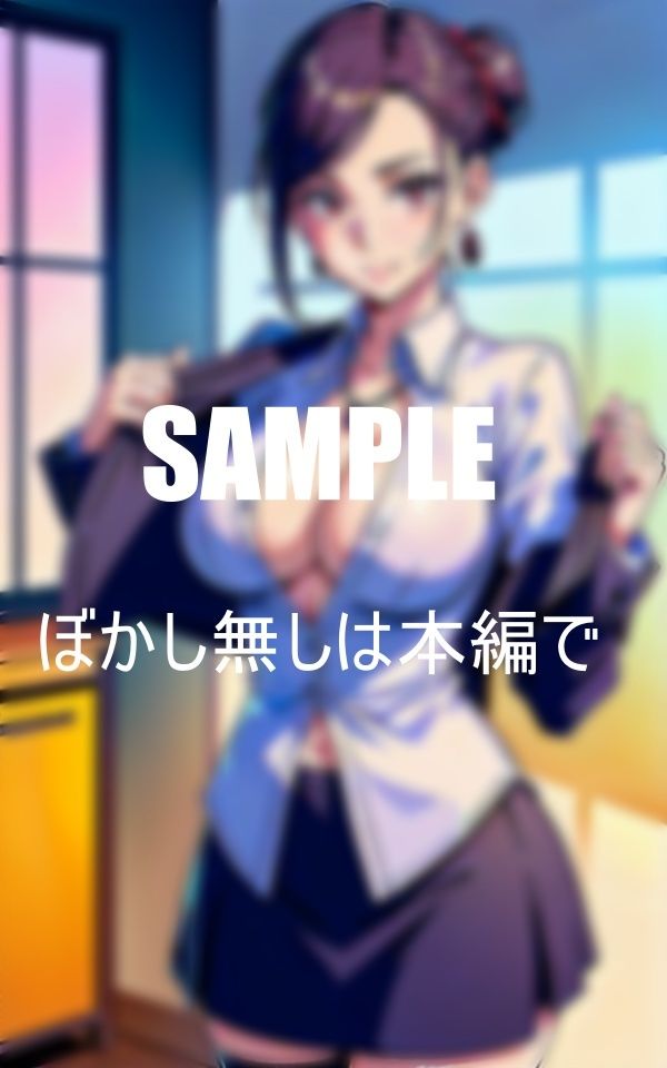 サンプル画像3:向かいの家の奥さんが僕が勤める会社に派遣社員として入ってきた綺麗で気になっていた僕は社内の事を色々丁寧に説明してあげたら感謝されてお返しに筆おろししてもらった話(Fサークル) [d_355105]