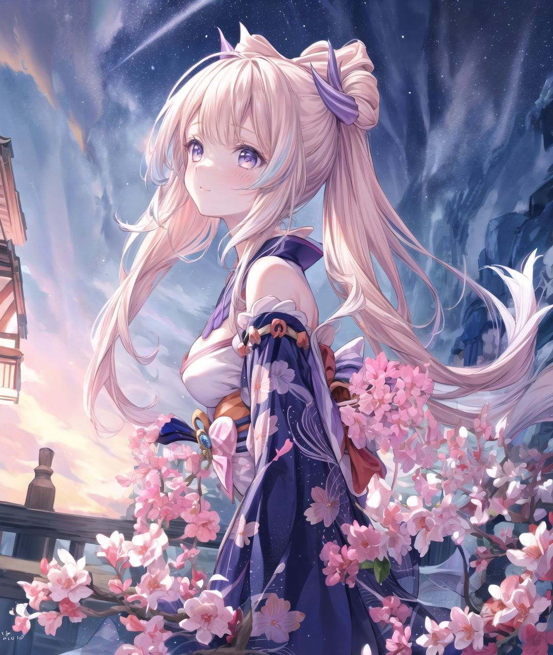 サンプル画像4:美少女たちのひととき・フリ〇ナ＆珊瑚〇心海（原神）(Aark) [d_355107]