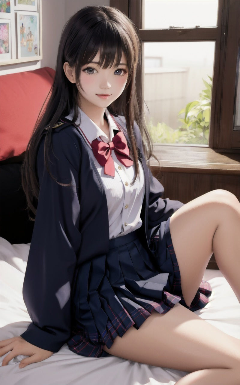 サンプル画像1:【超高画質グラビア写真集】女子◯生の写真集。かわいい50枚〜5巻〜(かわいいまんが) [d_355119]