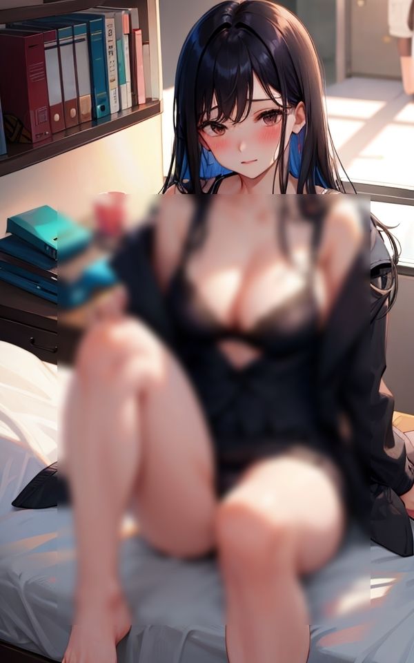 サンプル画像1:私で本当にいいですか 〜好きにしてください〜(AIドリーム工房) [d_355129]