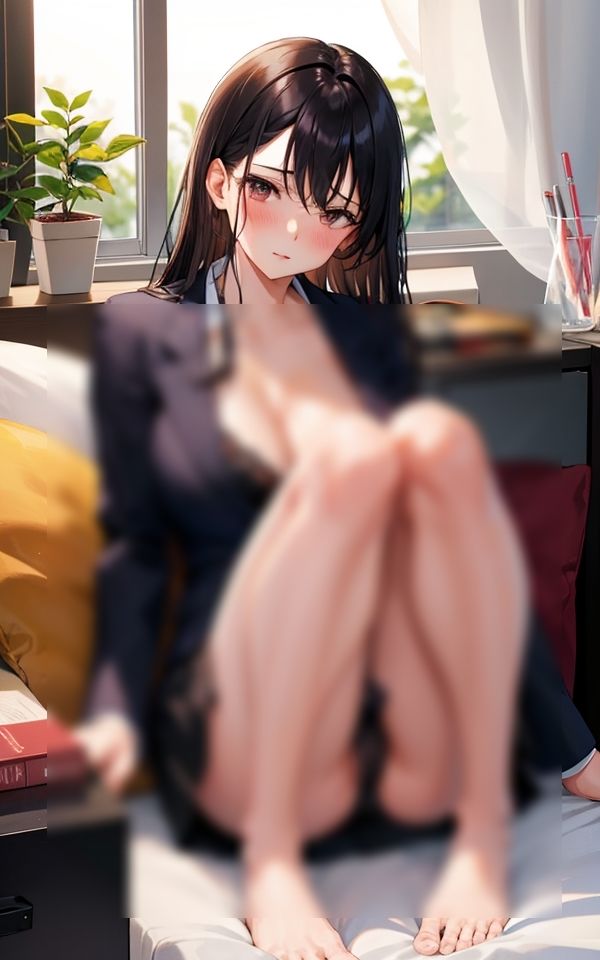 サンプル画像3:私で本当にいいですか 〜好きにしてください〜(AIドリーム工房) [d_355129]