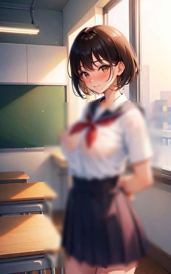 サンプル画像2:透けシャツ学園 〜くすぐられる羞恥心〜(Chu-Cream) [d_355137]