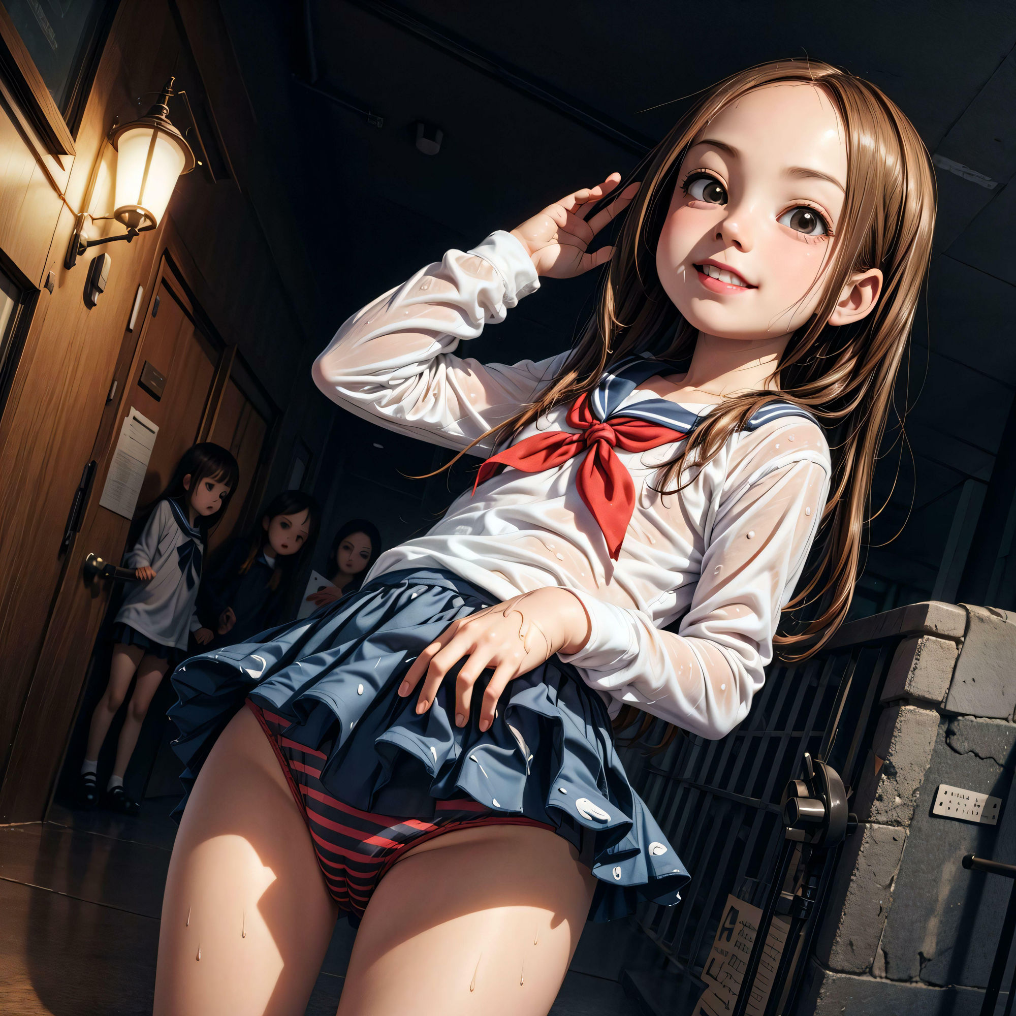 サンプル画像2:ぱんつみせたい高○さん(わすれものポスト) [d_355186]