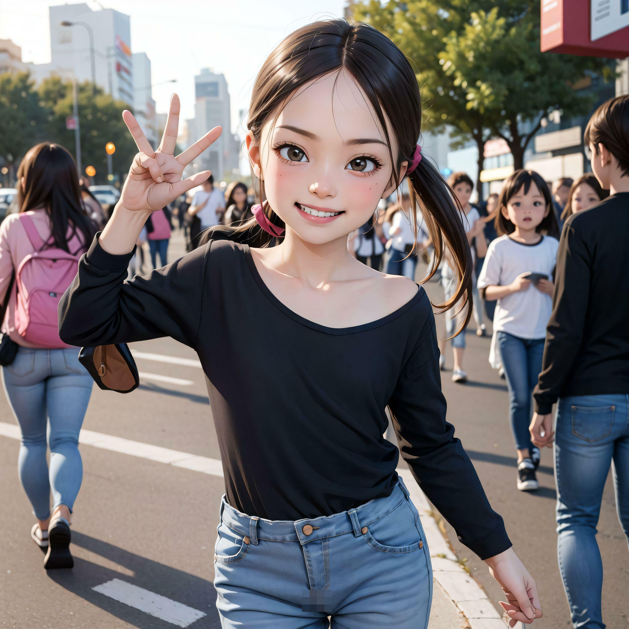 サンプル画像3:ぱんつみせたい高○さん(わすれものポスト) [d_355186]