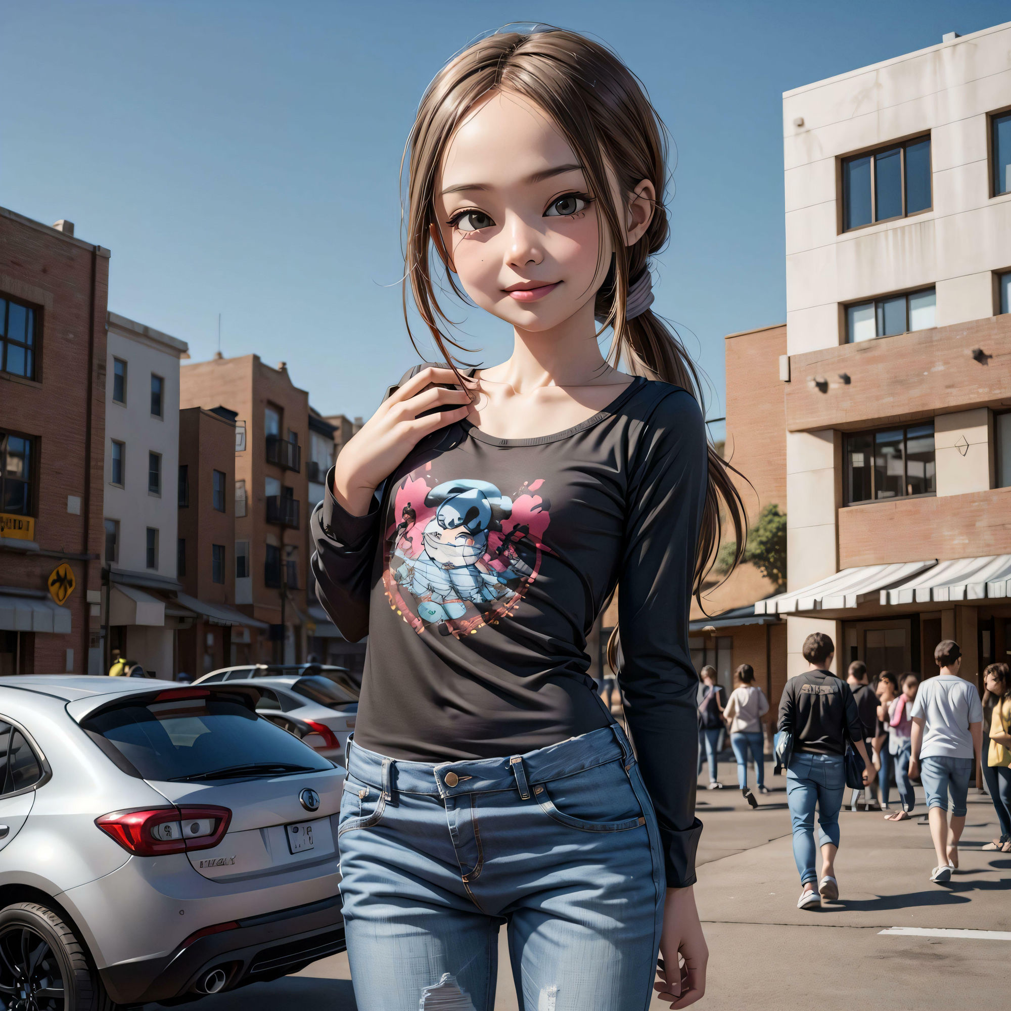 サンプル画像5:ぱんつみせたい高○さん(わすれものポスト) [d_355186]